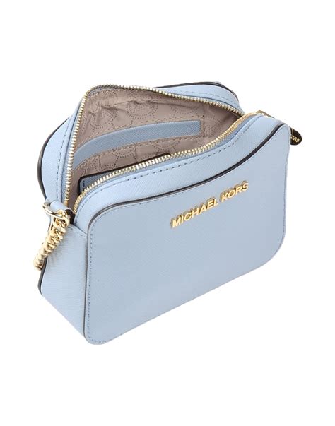 mk blue crossbody bag